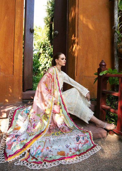 Kanwal Malik | Sareen Luxury Lawn 24 | Daisy -  Kanwal Malik Luxury - Original Designer Dress - House of Maryam