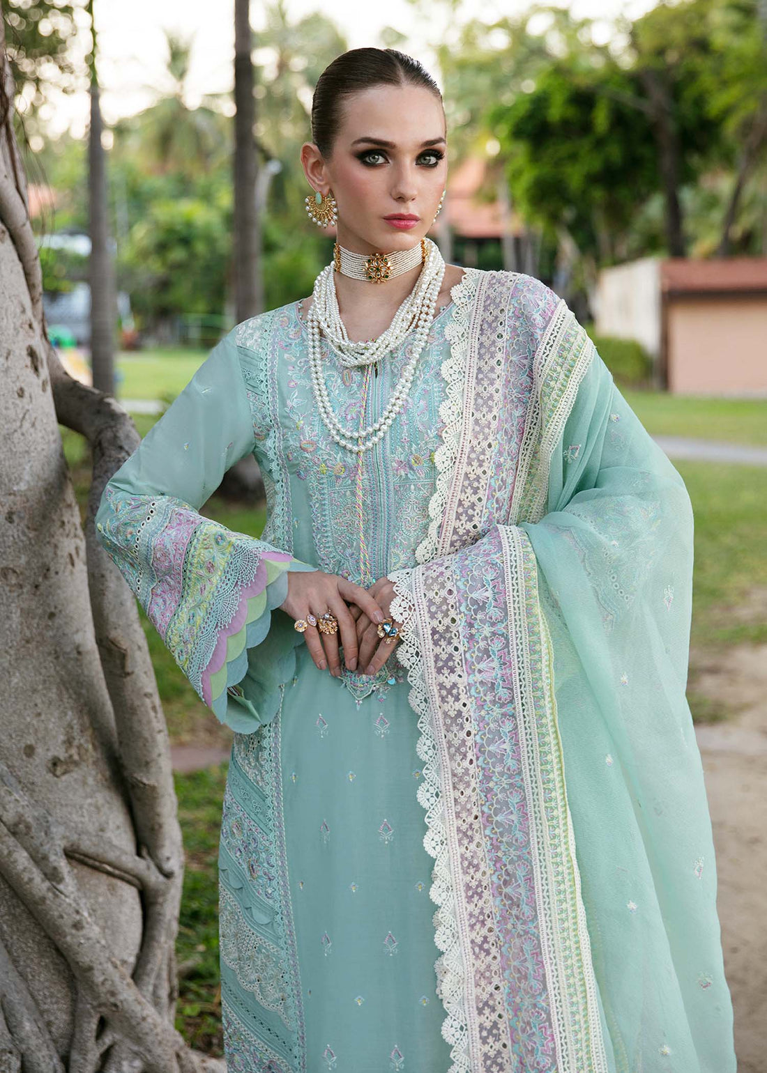 Kanwal Malik | Sareen Luxury Lawn 24 | Camilla -  Kanwal Malik Luxury -  House of Maryam