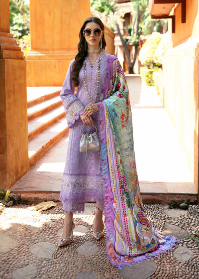 Kanwal Malik | Sareen Luxury Lawn 24 | Capri -  Kanwal Malik Luxury - Original Designer Dress - House of Maryam