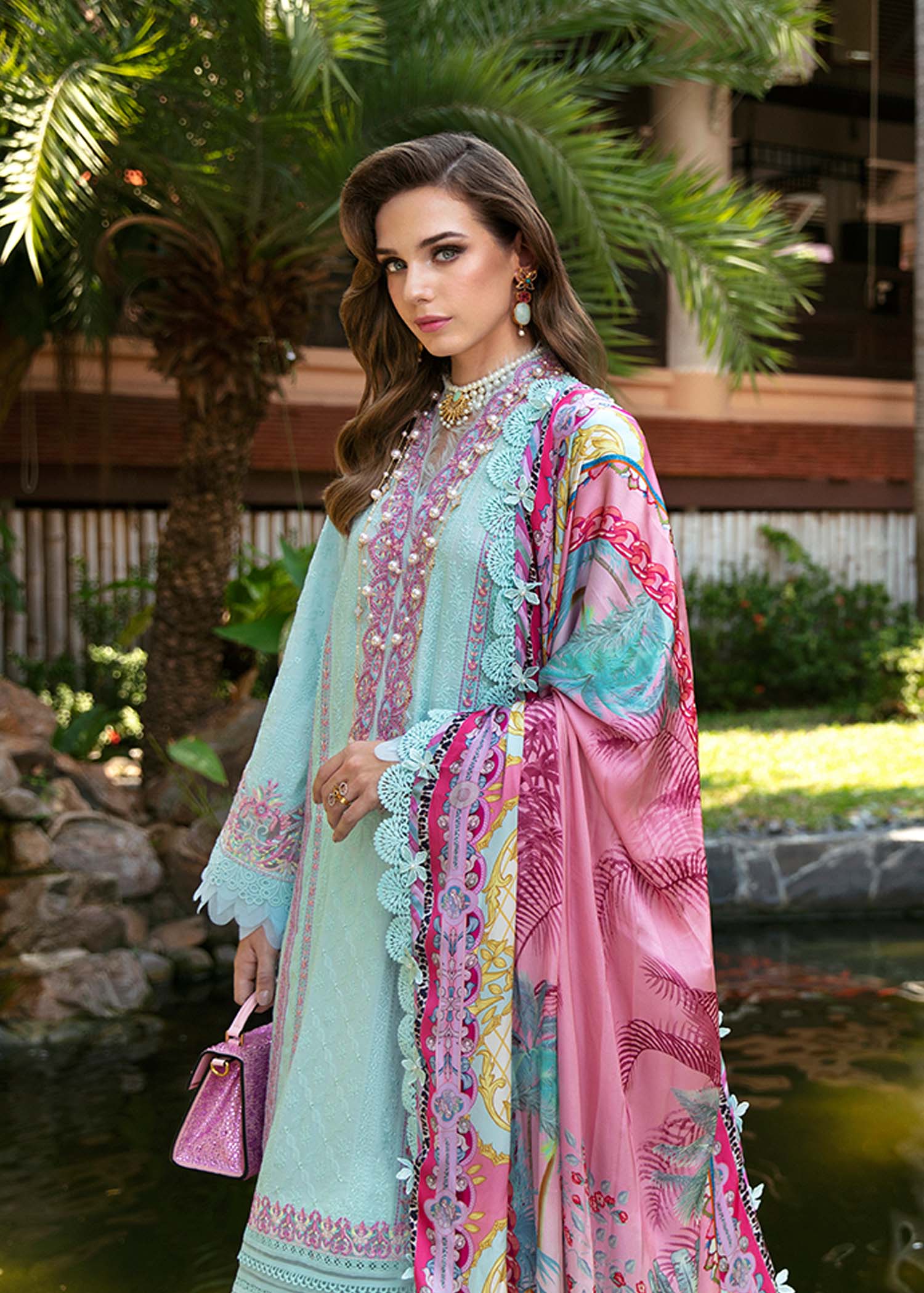 Kanwal Malik | Sareen Luxury Lawn 24 | Lilly