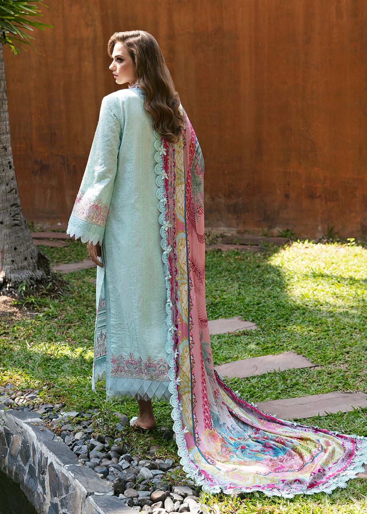 Kanwal Malik | Sareen Luxury Lawn 24 | Lilly -  Kanwal Malik Luxury - Original Designer Dress - House of Maryam