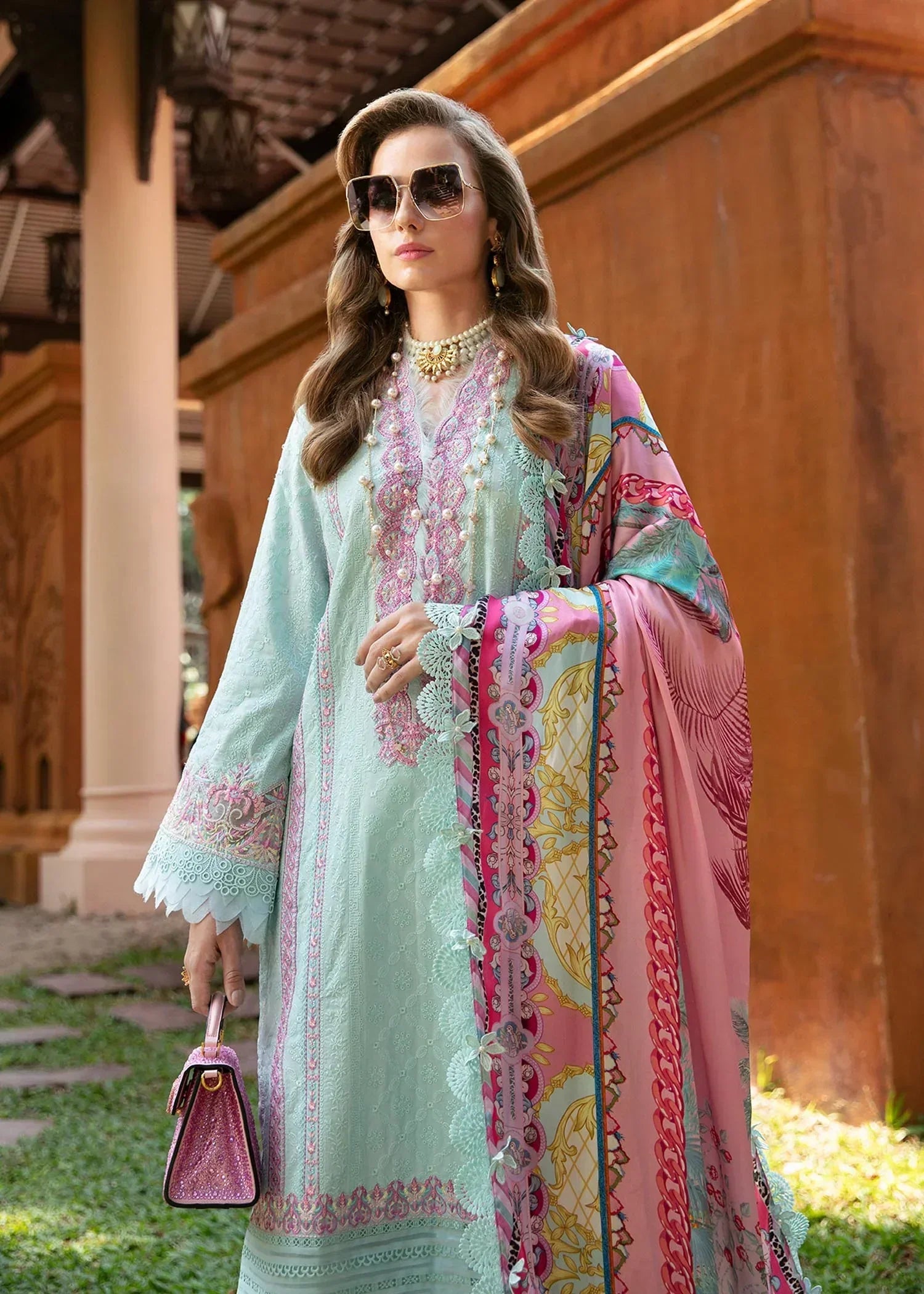 Kanwal Malik | Sareen Luxury Lawn 24 | Lilly