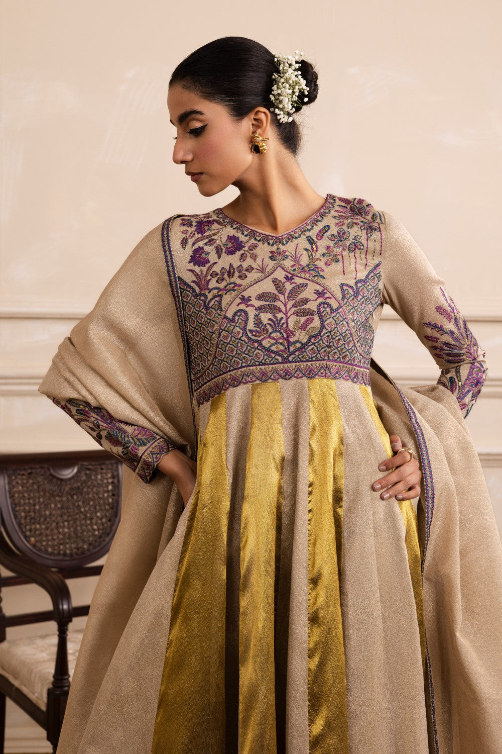 Maryum N Maria | Izara Formals | KARIMA - MW40035 -  Maryum N Maria Ladies Clothes - Original Designer Dress - House of Maryam