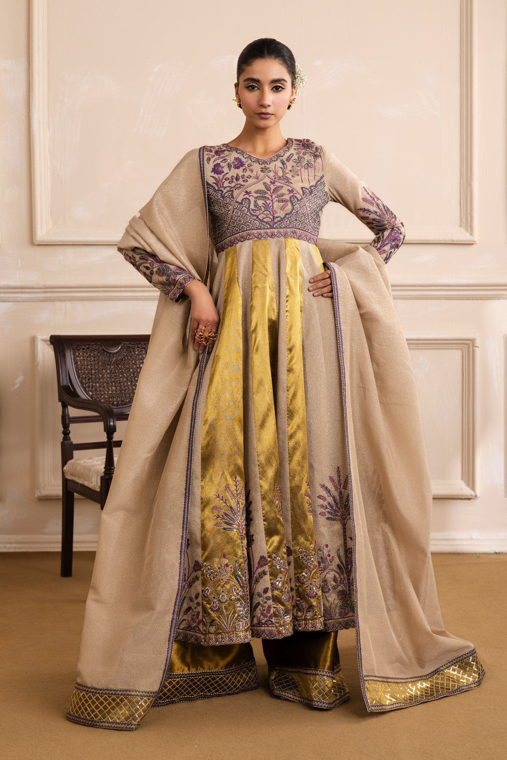 Maryum N Maria | Izara Formals | KARIMA - MW40035 -  Maryum N Maria Ladies Clothes - Original Designer Dress - House of Maryam