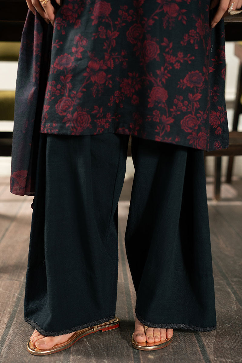 Cross Stitch | Basic Pret | Ebony Tribe-3PC (Shirt,Trouser & Duppata)-5