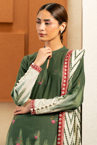 Cross Stitch | Basic Pret | Forest Echo-2PC (Shirt & Duppata)