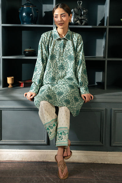 Cross Stitch | Basic Pret | Meadow Tune-2PC (Shirt & Trouser)