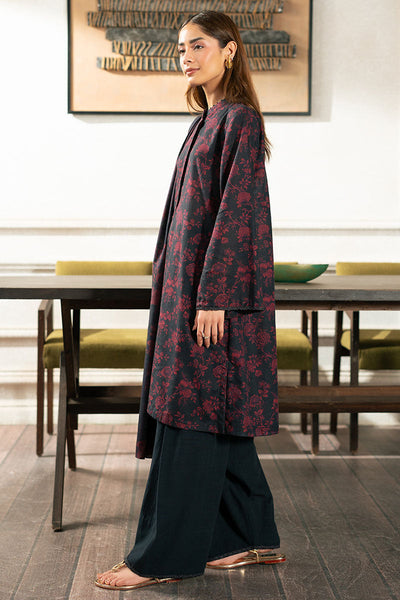 Cross Stitch | Basic Pret | Ebony Tribe-3PC (Shirt,Trouser & Duppata)