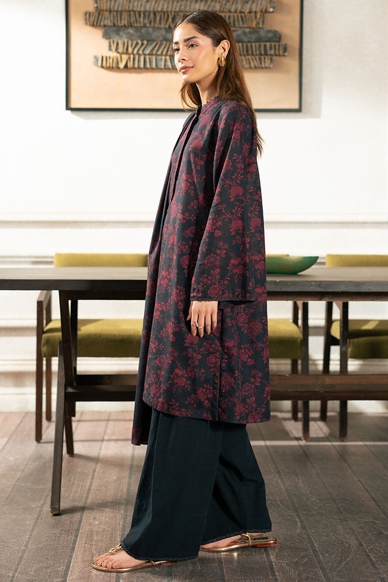 Cross Stitch | Basic Pret | Ebony Tribe-3PC (Shirt,Trouser & Duppata)-7