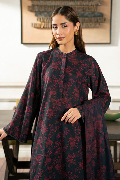 Cross Stitch | Basic Pret | Ebony Tribe-3PC (Shirt,Trouser & Duppata)