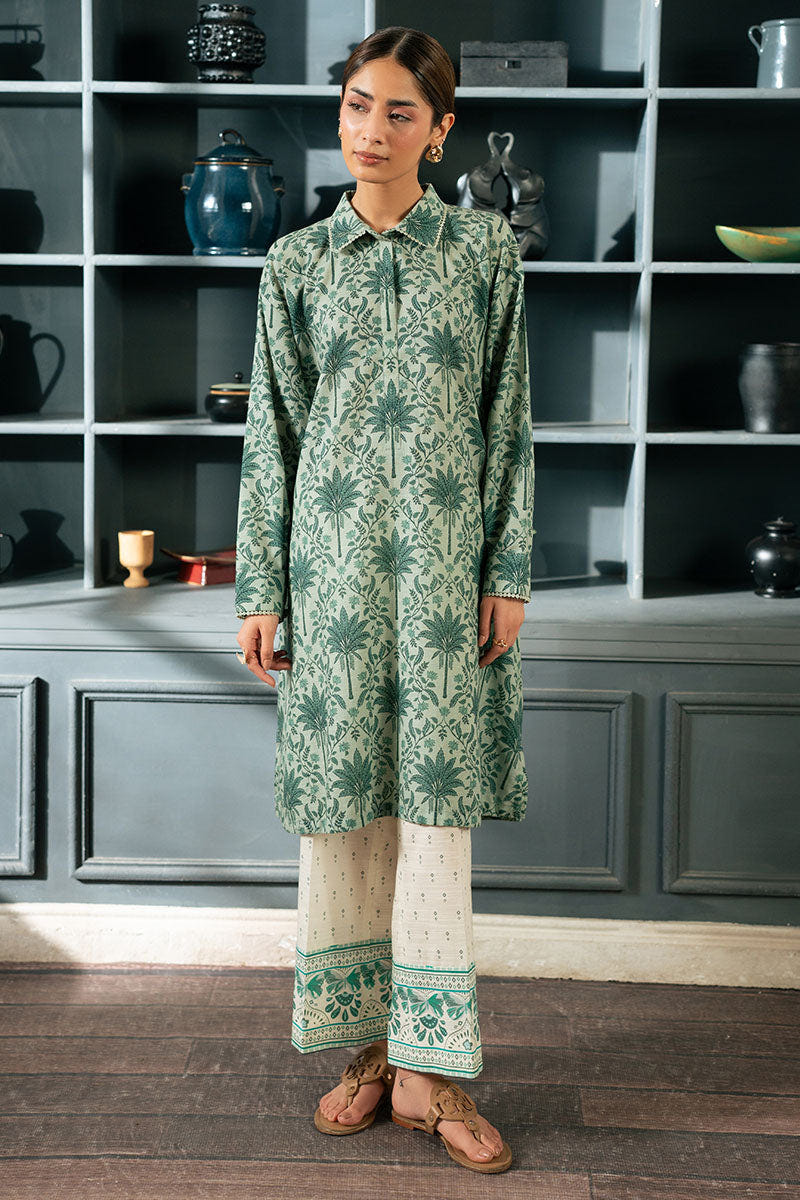 Cross Stitch | Basic Pret | Meadow Tune-2PC (Shirt & Trouser)