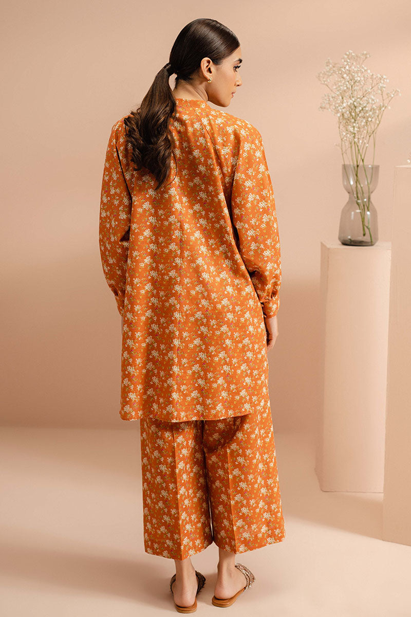 Cross Stitch | Basic Pret | Autumn Sunset-2 PC (Shirt & Trouser), image 7