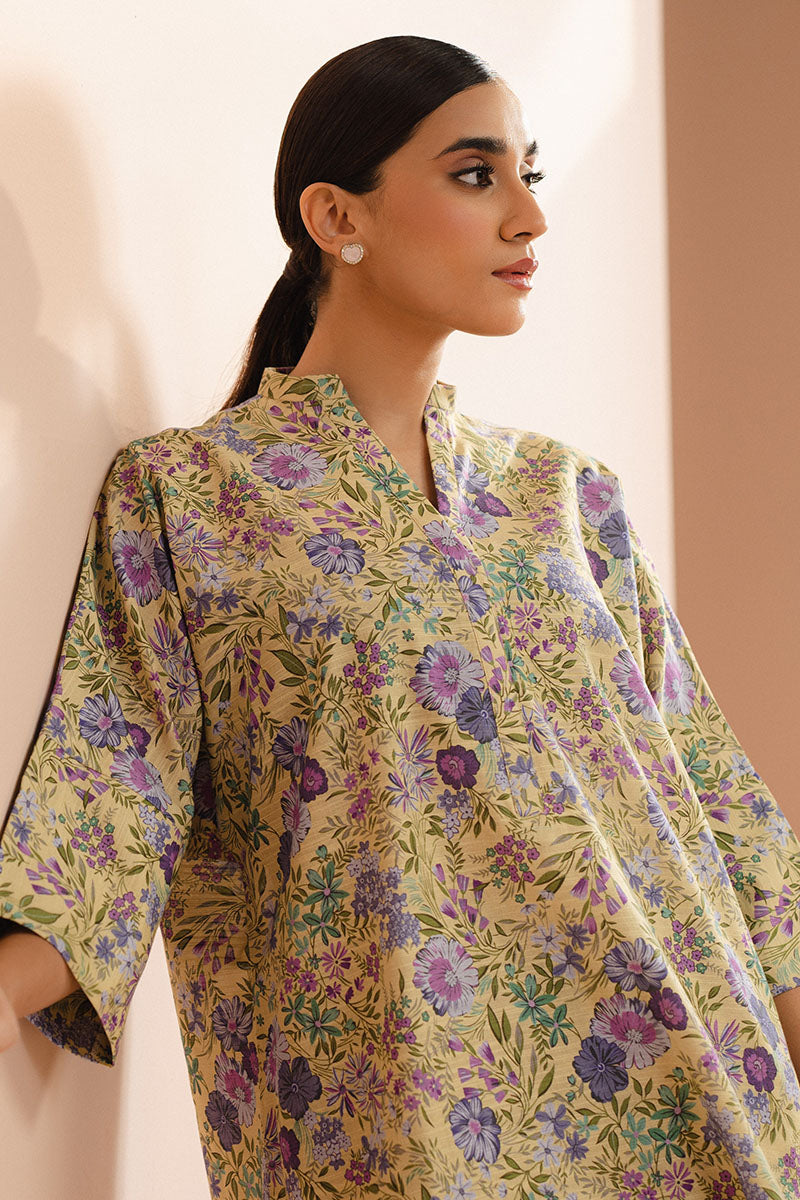 Cross Stitch | Basic Pret | Wood Bine Floret-2 PC (Shirt & Trouser)-5