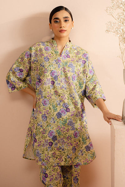 Cross Stitch | Basic Pret | Wood Bine Floret-2 PC (Shirt & Trouser)