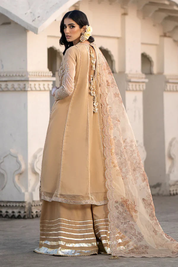 Ittehad | Dilruba Wedding Formals | ESDR78-SUT-BGE by Designer Ittehad - House of Maryam - Pakistani Designer Ethnic Wear in {{ shop.shopifyCountryName }}