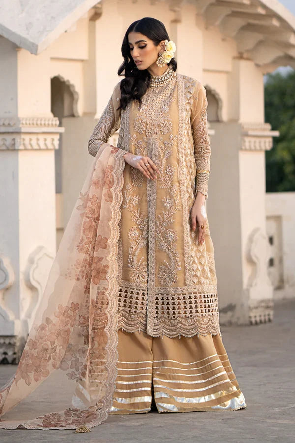 Ittehad | Dilruba Wedding Formals | ESDR78-SUT-BGE by Ittehad - House of Maryam