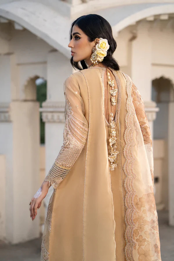 Ittehad | Dilruba Wedding Formals | ESDR78-SUT-BGE -  Ittehad Bridal - Original Designer Dress - House of Maryam