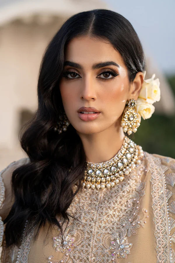 Ittehad | Dilruba Wedding Formals | ESDR78-SUT-BGE -  Ittehad Bridal - Original Designer Dress - House of Maryam