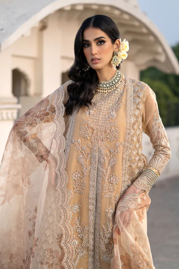 Ittehad | Dilruba Wedding Formals | ESDR78-SUT-BGE -  Ittehad Bridal - Original Designer Dress - House of Maryam