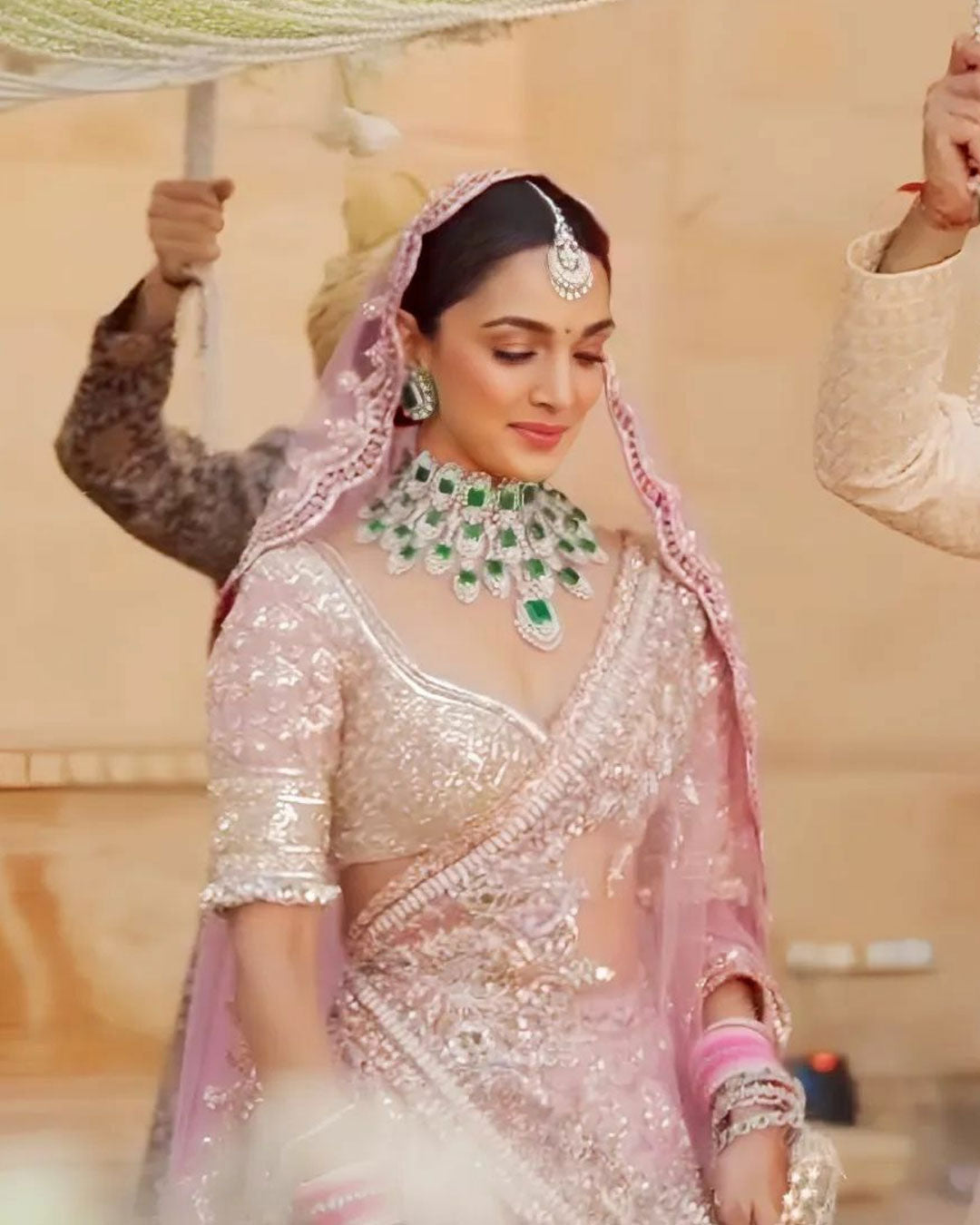 Kiara Advani Bridal Set -  Zeesy Bridal Set - Original Designer Dress - House of Maryam