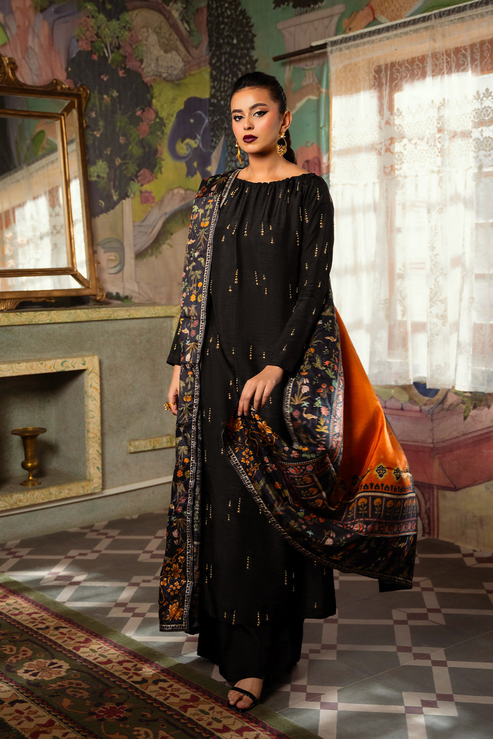Saira Rizwan | Dahini Silk Pret | ESMA - SRLP02-25 -  Saira Rizwan Ladies Clothes - Original Designer Dress - House of Maryam
