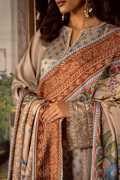 Saira Rizwan | Dahini Silk Pret | MERCINA - SRLP06-25 -  Saira Rizwan Ladies Clothes - Original Designer Dress - House of Maryam