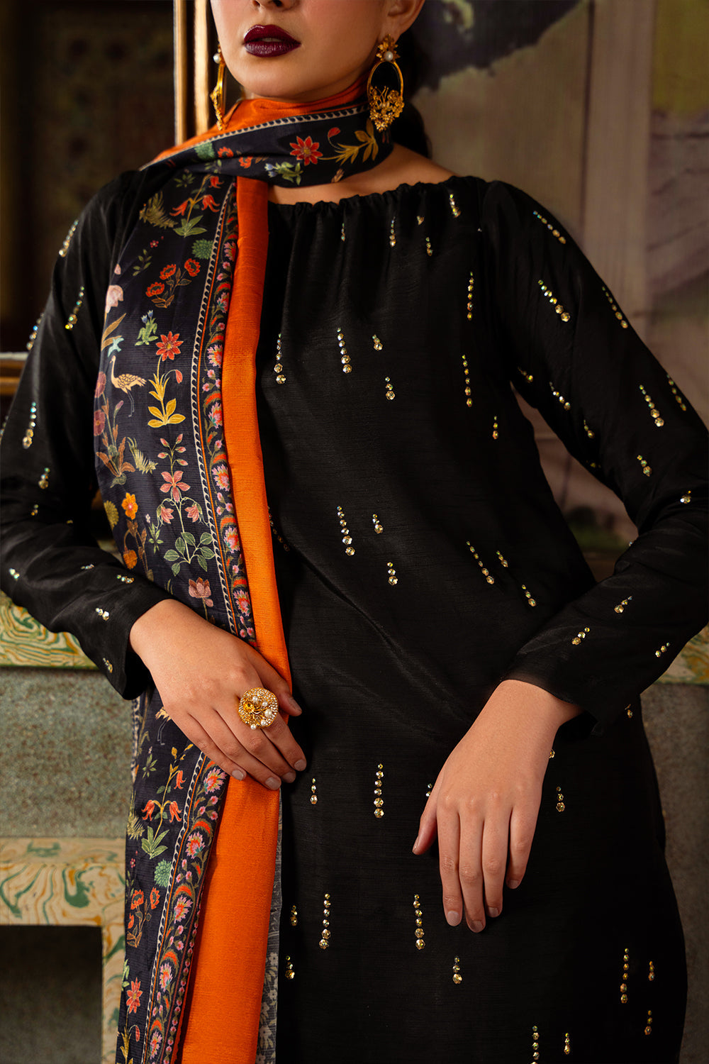 Saira Rizwan | Dahini Silk Pret | ESMA - SRLP02-25 -  Saira Rizwan Ladies Clothes - Original Designer Dress - House of Maryam
