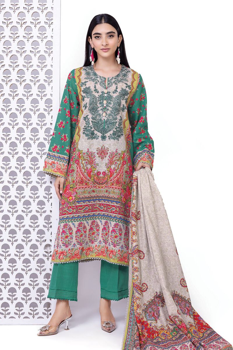 Khaadi | My Winter Mood | KW04 -  Khaadi Ladies Clothes - Original Designer Dress - House of Maryam