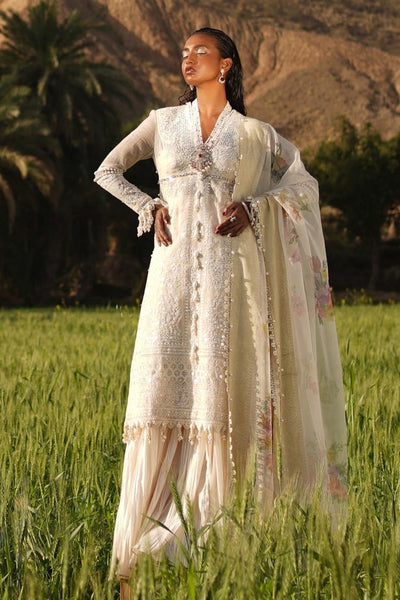 Sana Safinaz | Luxury Lawn Collection | 005A -  Sana Safinaz Luxury - Original Designer Dress - House of Maryam