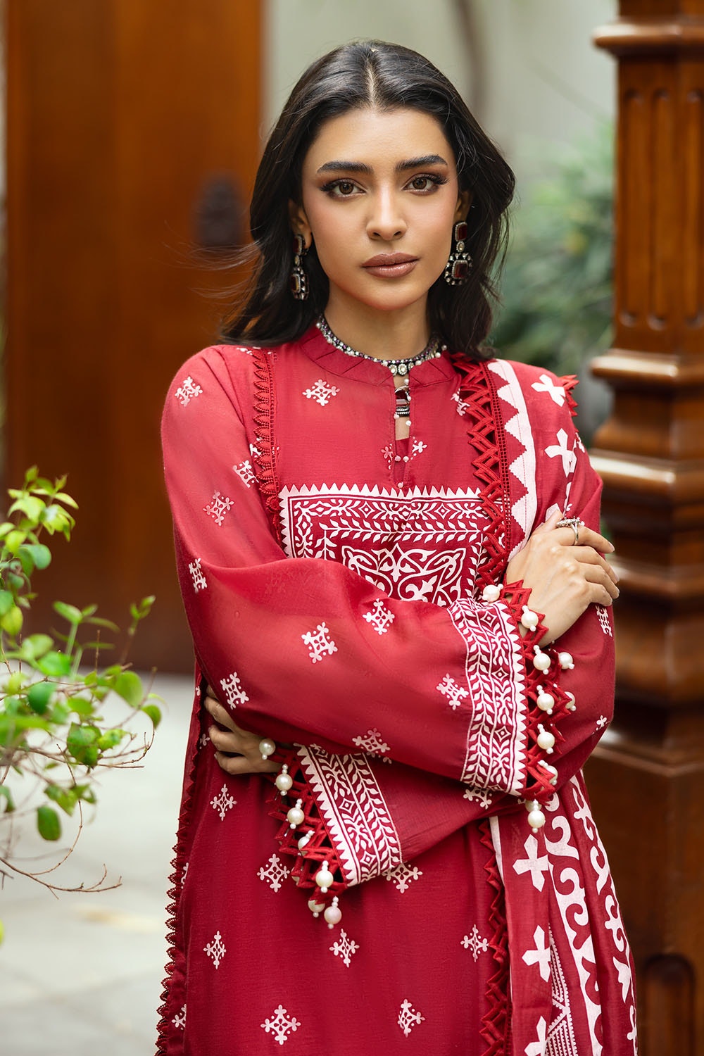 Gul Ahmed | Festive Capsule 25 | SP-52013 -  Gul Ahmed Ladies Clothes - Original Designer Dress - House of Maryam