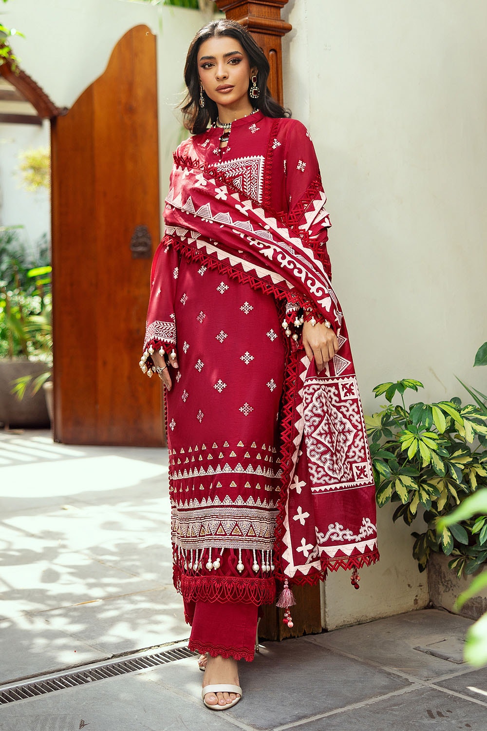 Gul Ahmed | Festive Capsule 25 | SP-52013 -  Gul Ahmed Ladies Clothes - Original Designer Dress - House of Maryam