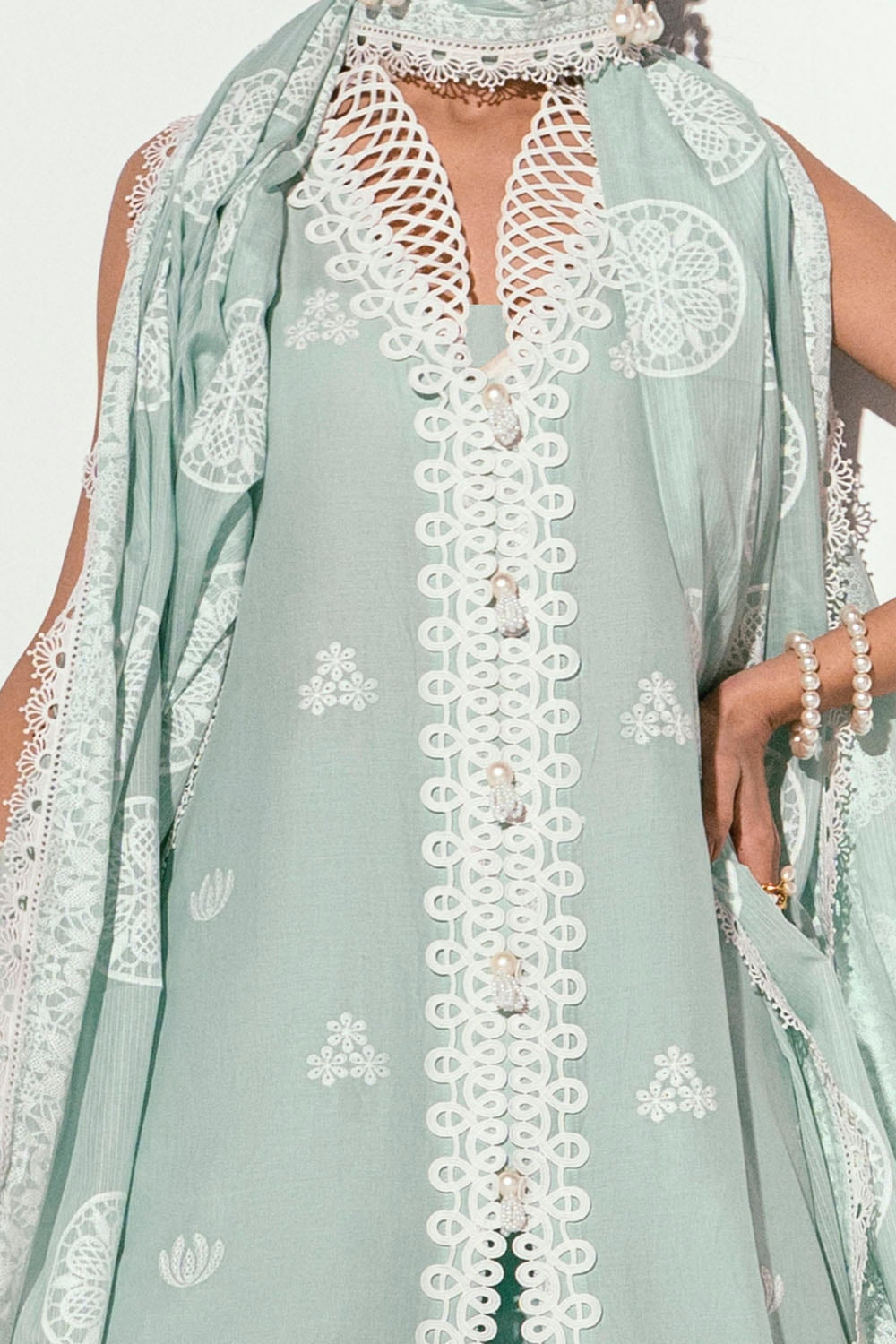 Gul Ahmed | Gul Nilofer 25 | DN-52023 -  Gul Ahmed Ladies Clothes - Original Designer Dress - House of Maryam