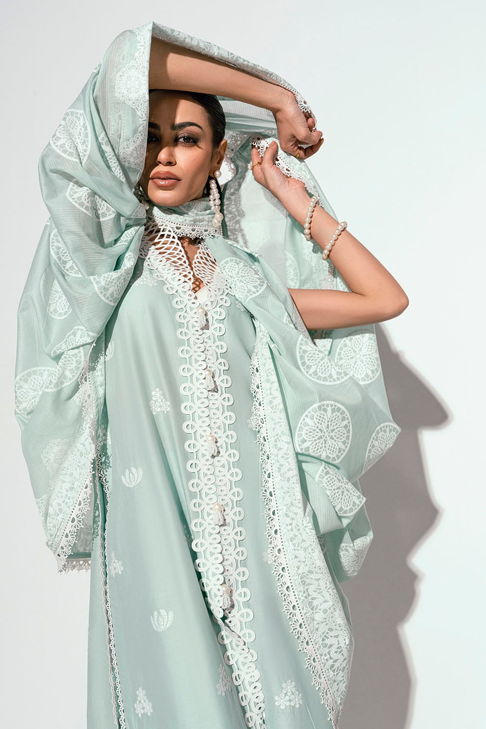 Gul Ahmed | Gul Nilofer 25 | DN-52023 -  Gul Ahmed Ladies Clothes - Original Designer Dress - House of Maryam