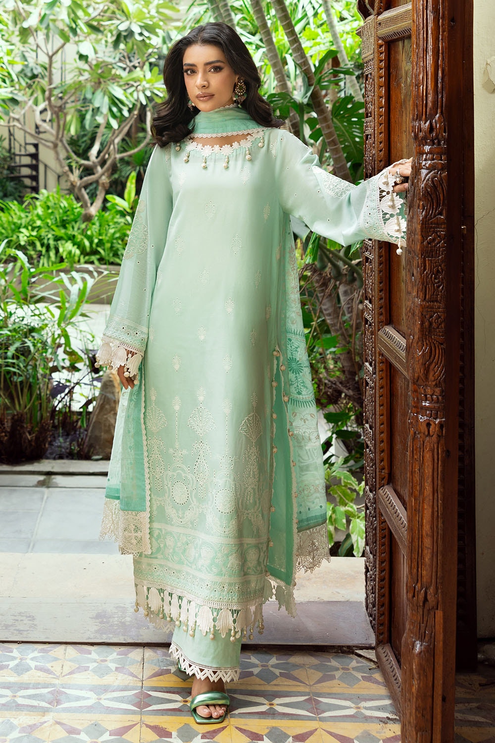 Gul Ahmed | Festive Capsule 25 | SP-52052 -  Gul Ahmed Ladies Clothes - Original Designer Dress - House of Maryam