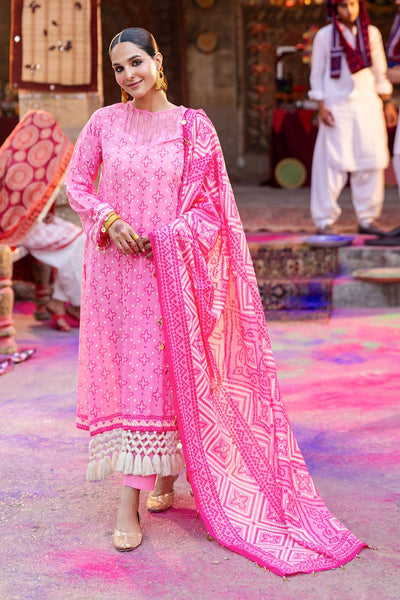 Gul Ahmed | Chunri Lawn 25 | CL-42315 B -  Gul Ahmed Ladies Clothes - Original Designer Dress - House of Maryam