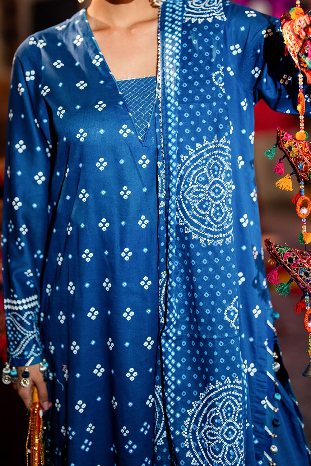 Gul Ahmed | Chunri Lawn 25 | CL-52171 B -  Gul Ahmed Ladies Clothes - Original Designer Dress - House of Maryam