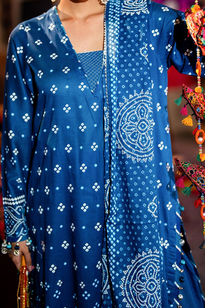 Gul Ahmed | Chunri Lawn 25 | CL-52171 B -  Gul Ahmed Ladies Clothes - Original Designer Dress - House of Maryam