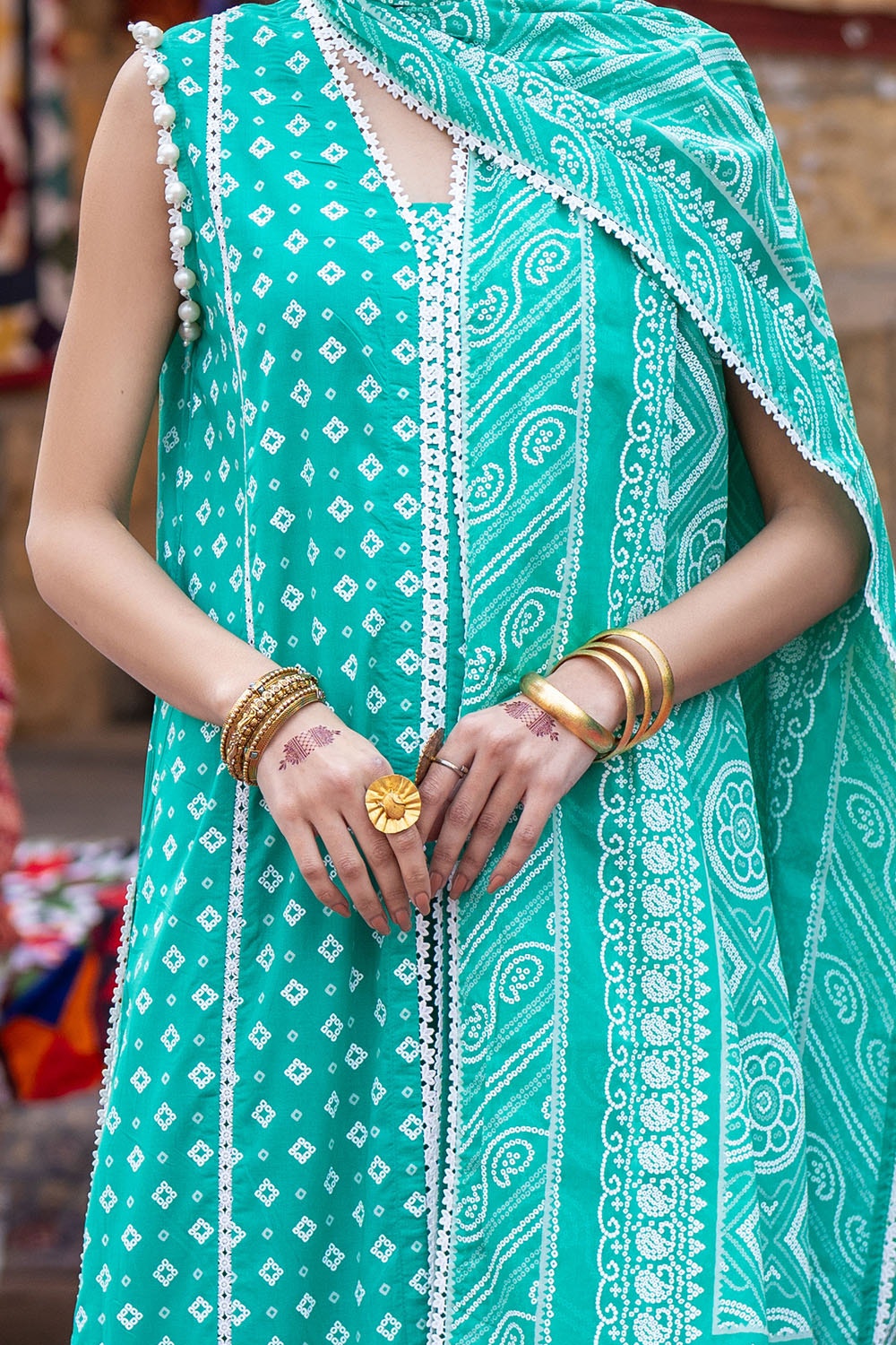 Gul Ahmed | Chunri Lawn 25 | CL-52178 A -  Gul Ahmed Ladies Clothes - Original Designer Dress - House of Maryam
