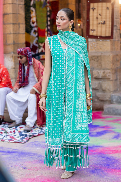 Gul Ahmed | Chunri Lawn 25 | CL-52178 A -  Gul Ahmed Ladies Clothes - Original Designer Dress - House of Maryam