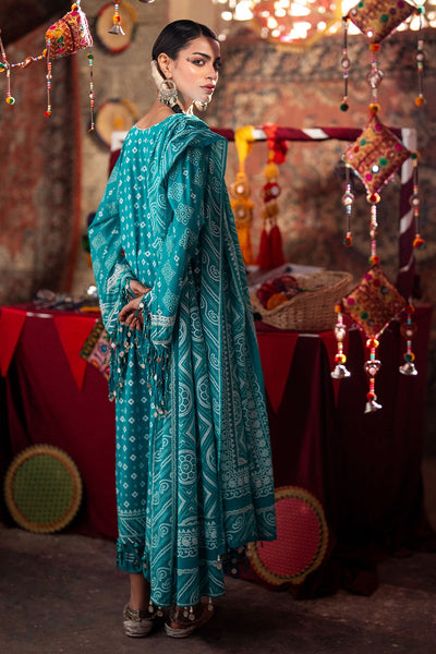 Gul Ahmed | Chunri Lawn 25 | CL-52178 B -  Gul Ahmed Ladies Clothes - Original Designer Dress - House of Maryam