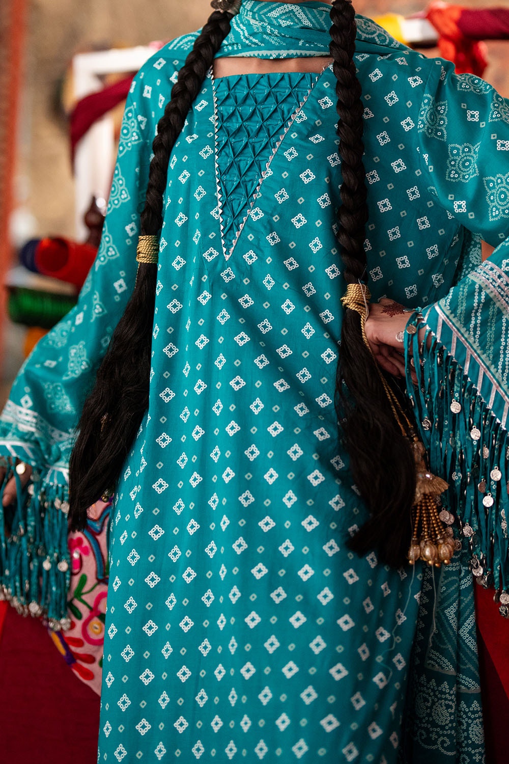 Gul Ahmed | Chunri Lawn 25 | CL-52178 B -  Gul Ahmed Ladies Clothes - Original Designer Dress - House of Maryam