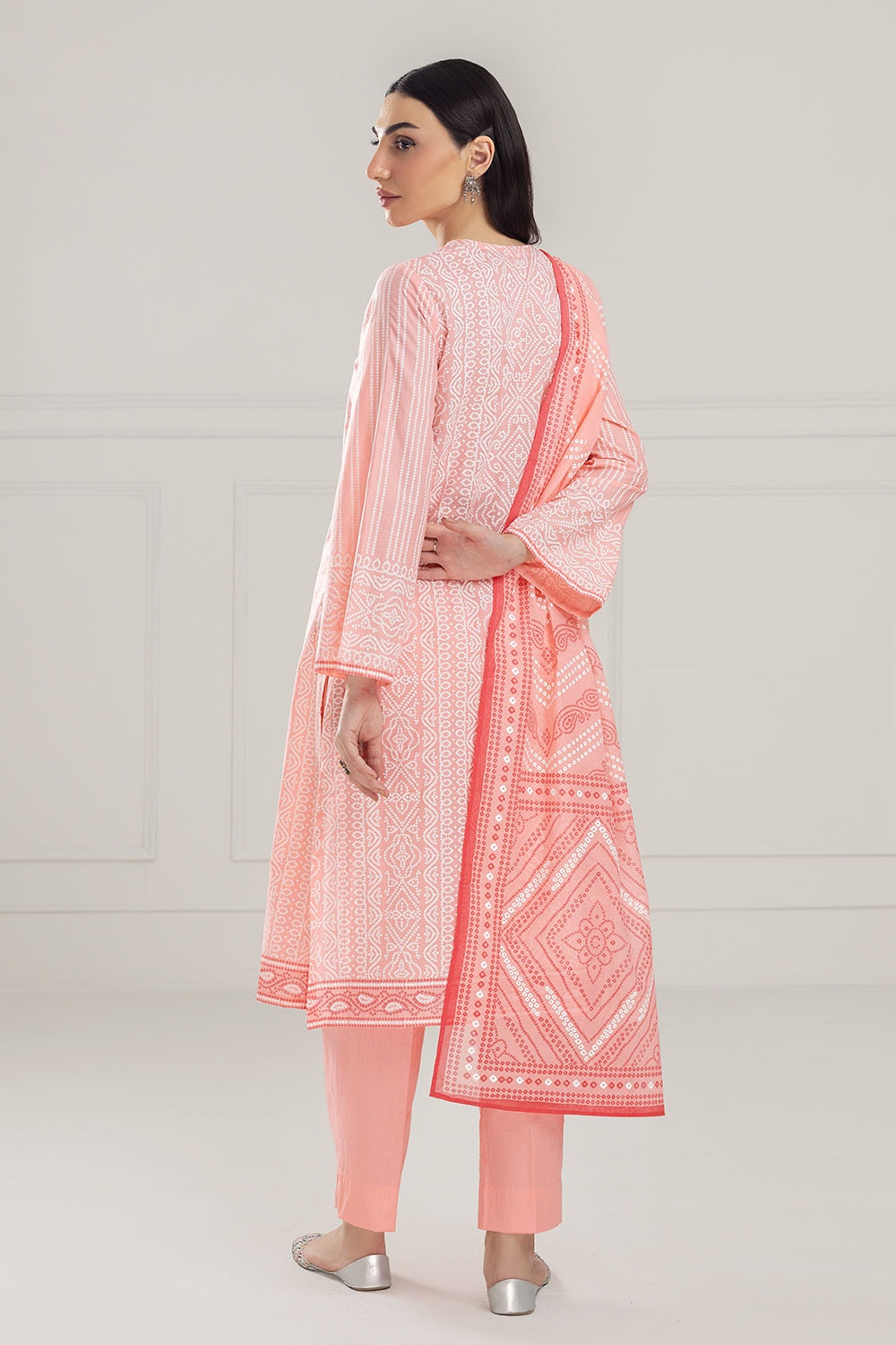 Gul Ahmed | Chunri Lawn 25 | CL-52179 A -  Gul Ahmed Ladies Clothes - Original Designer Dress - House of Maryam