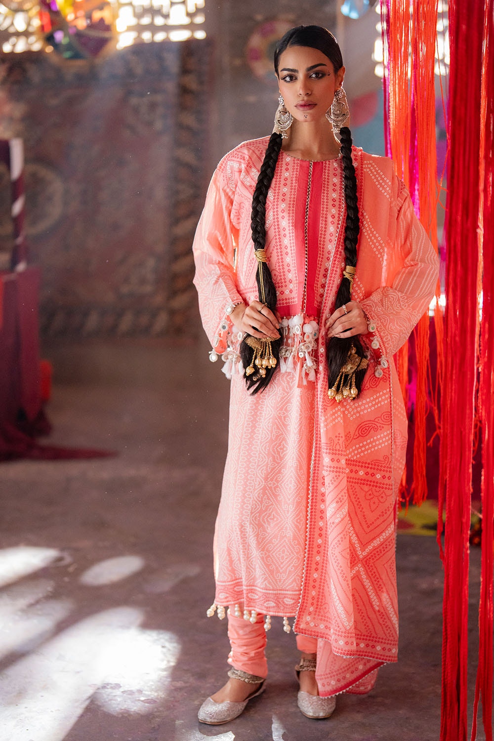 Gul Ahmed | Chunri Lawn 25 | CL-52179 A -  Gul Ahmed Ladies Clothes - Original Designer Dress - House of Maryam