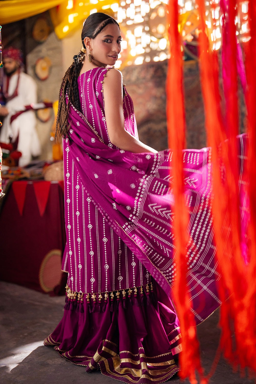 Gul Ahmed | Chunri Lawn 25 | CL-52185 A -  Gul Ahmed Ladies Clothes - Original Designer Dress - House of Maryam