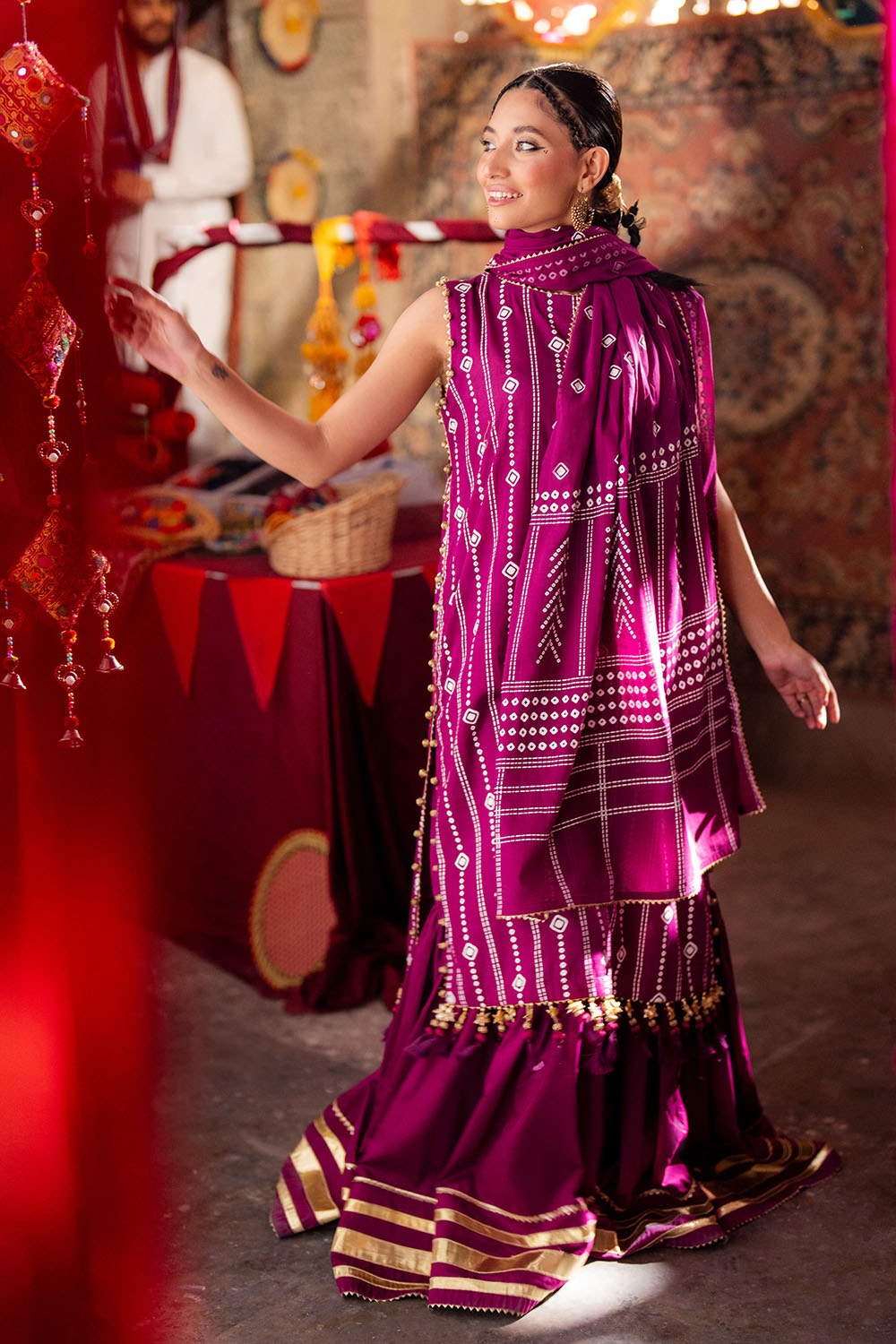 Gul Ahmed | Chunri Lawn 25 | CL-52185 A -  Gul Ahmed Ladies Clothes - Original Designer Dress - House of Maryam