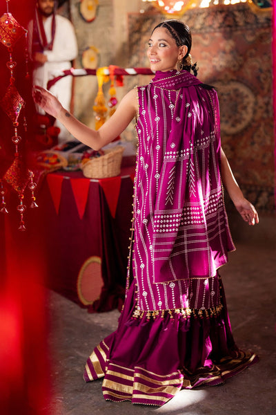 Gul Ahmed | Chunri Lawn 25 | CL-52185 A -  Gul Ahmed Ladies Clothes - Original Designer Dress - House of Maryam