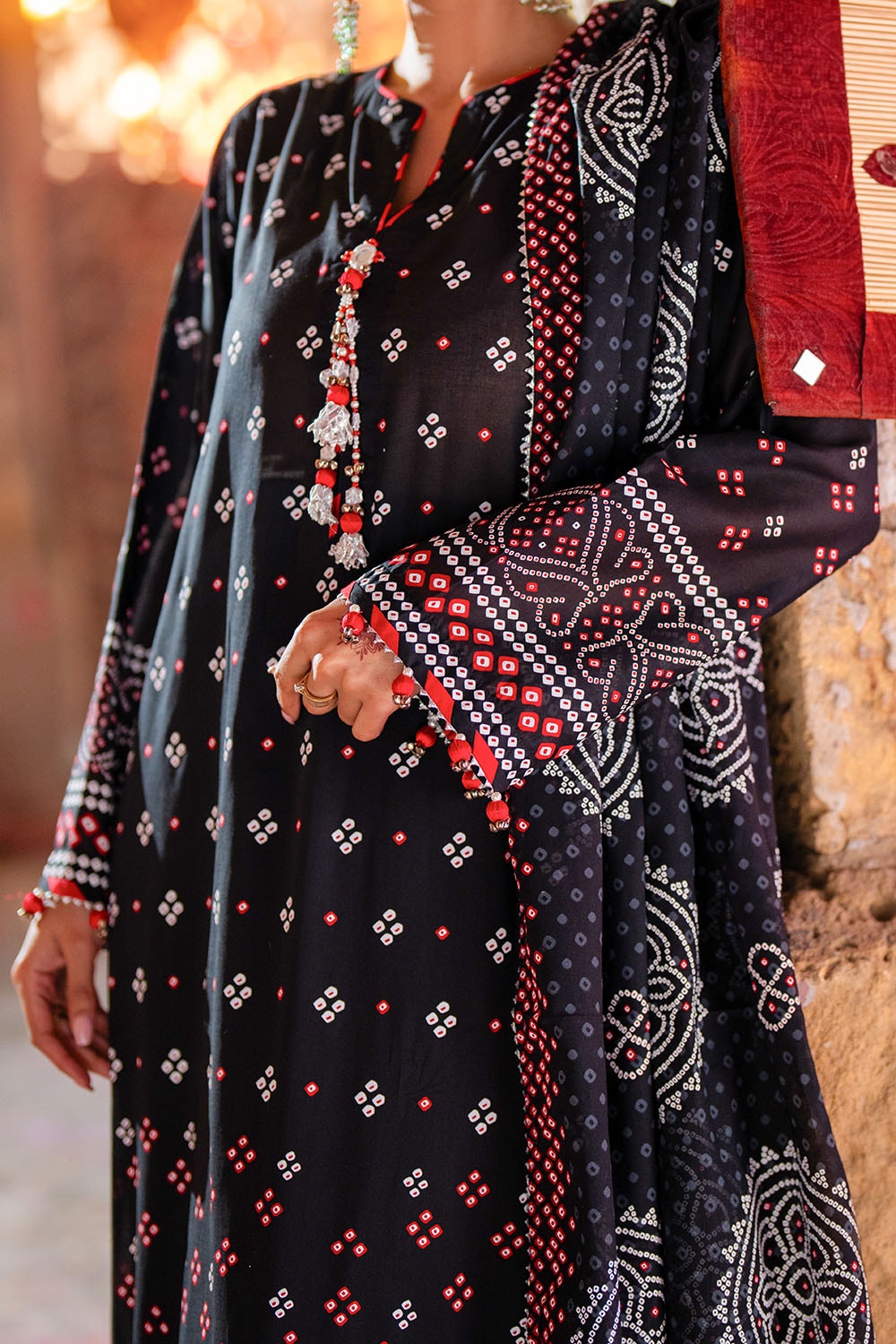 Gul Ahmed | Chunri Lawn 25 | CL-52171 A -  Gul Ahmed Ladies Clothes - Original Designer Dress - House of Maryam