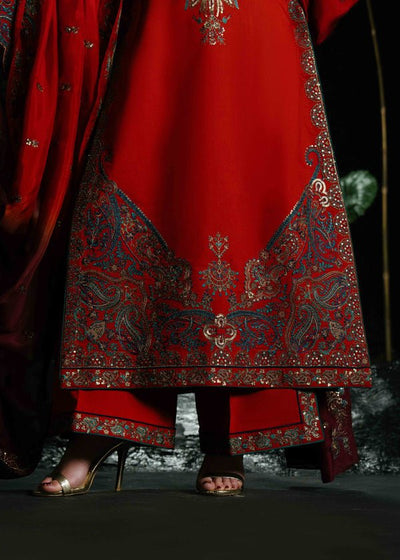 Laj by Lajwanti | Luxury Lawn | Azmira-Brand:Laj by Lajwanti-Type:Ladies Clothes-Crimson-Lawn-House of Maryam- Buy in UK, USA
