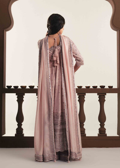 Laj by Lajwanti | Luxury Lawn | Lamees-Brand:Laj by Lajwanti-Type:Ladies Clothes-Blush Pink-Lawn-House of Maryam- Buy in UK, USA