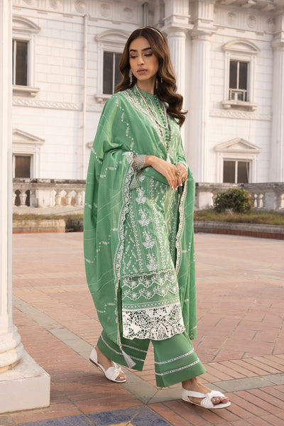 LSM | Spring Embroidered 24 | A-2 -  LSM Luxury - Original Designer Dress - House of Maryam